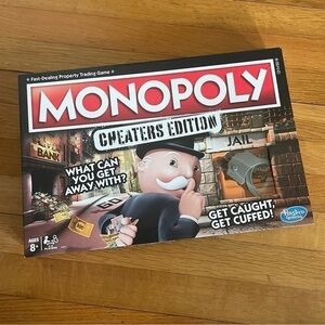 LAST CHANCE Monopoly Cheaters Edition Board Game Family Fun Night Age 8+